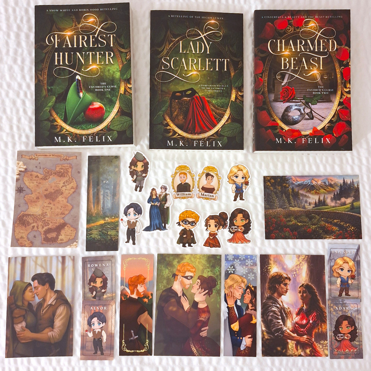 The Favored's Curse Series Paperback Bundle