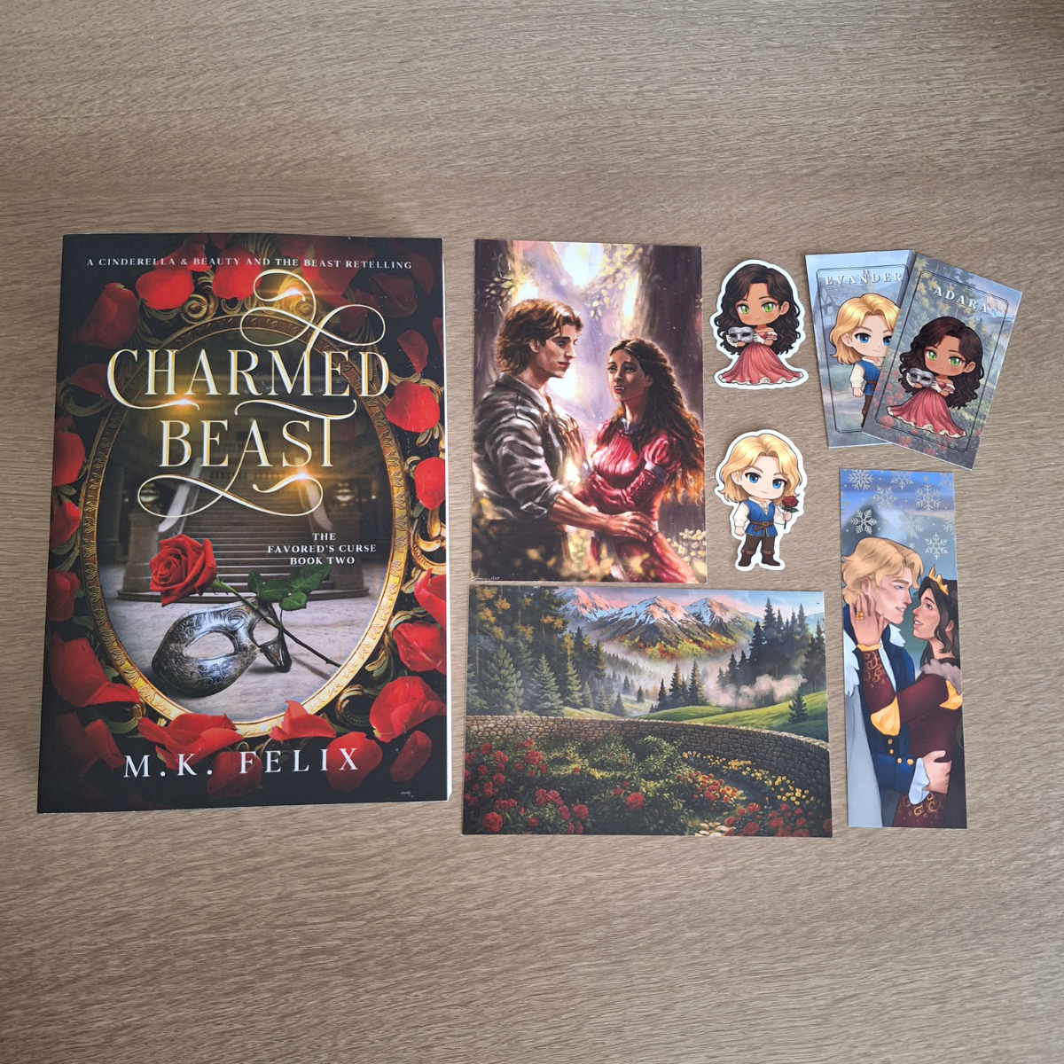 Charmed Beast: A Cinderella and Beauty and the Beast Retelling – Paperback