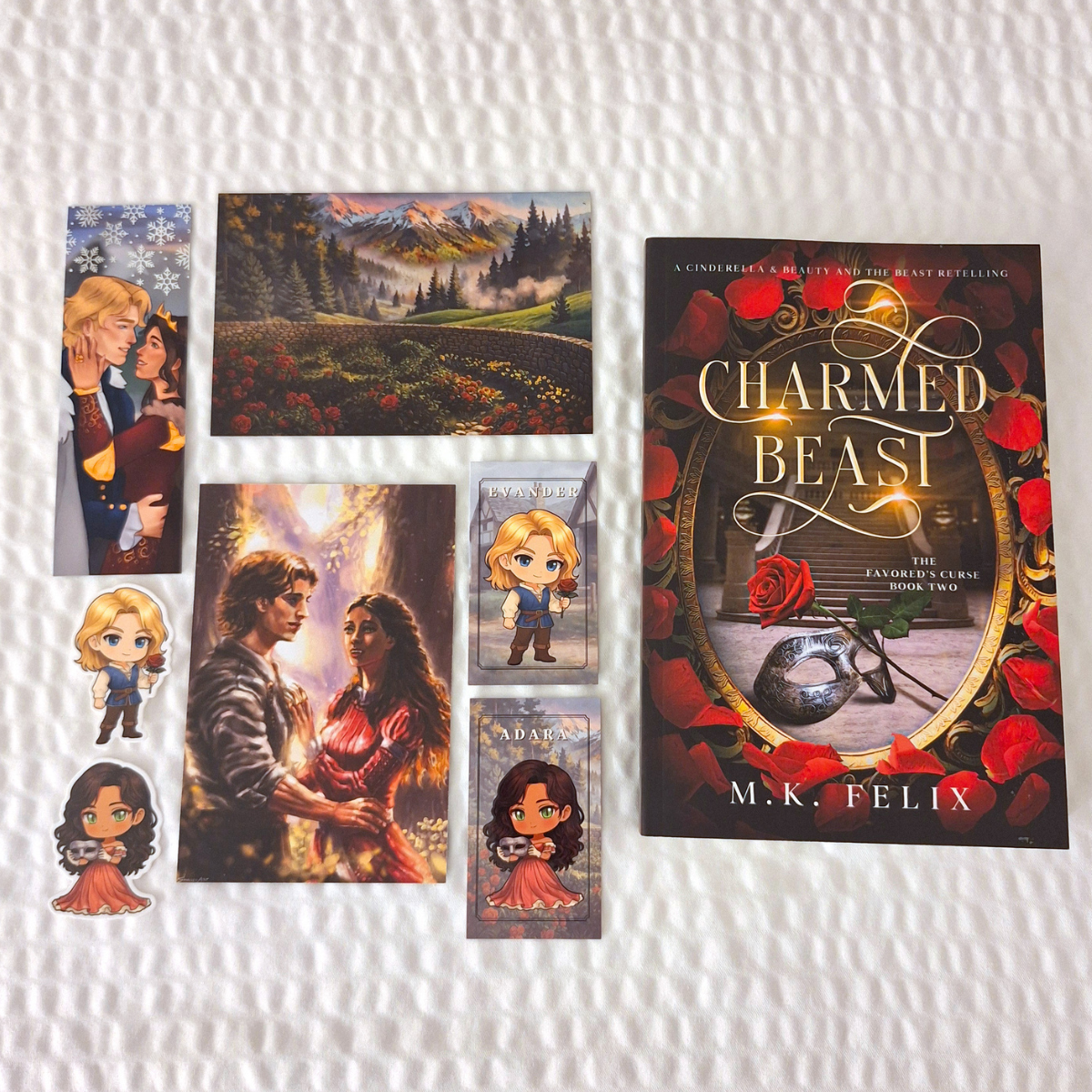 Charmed Beast: A Cinderella and Beauty and the Beast Retelling – Paperback