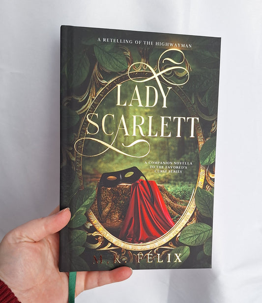 Lady Scarlett Special Edition front cover - held in hand