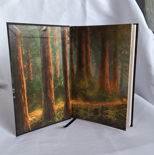 Lady Scarlett decorative endpapers