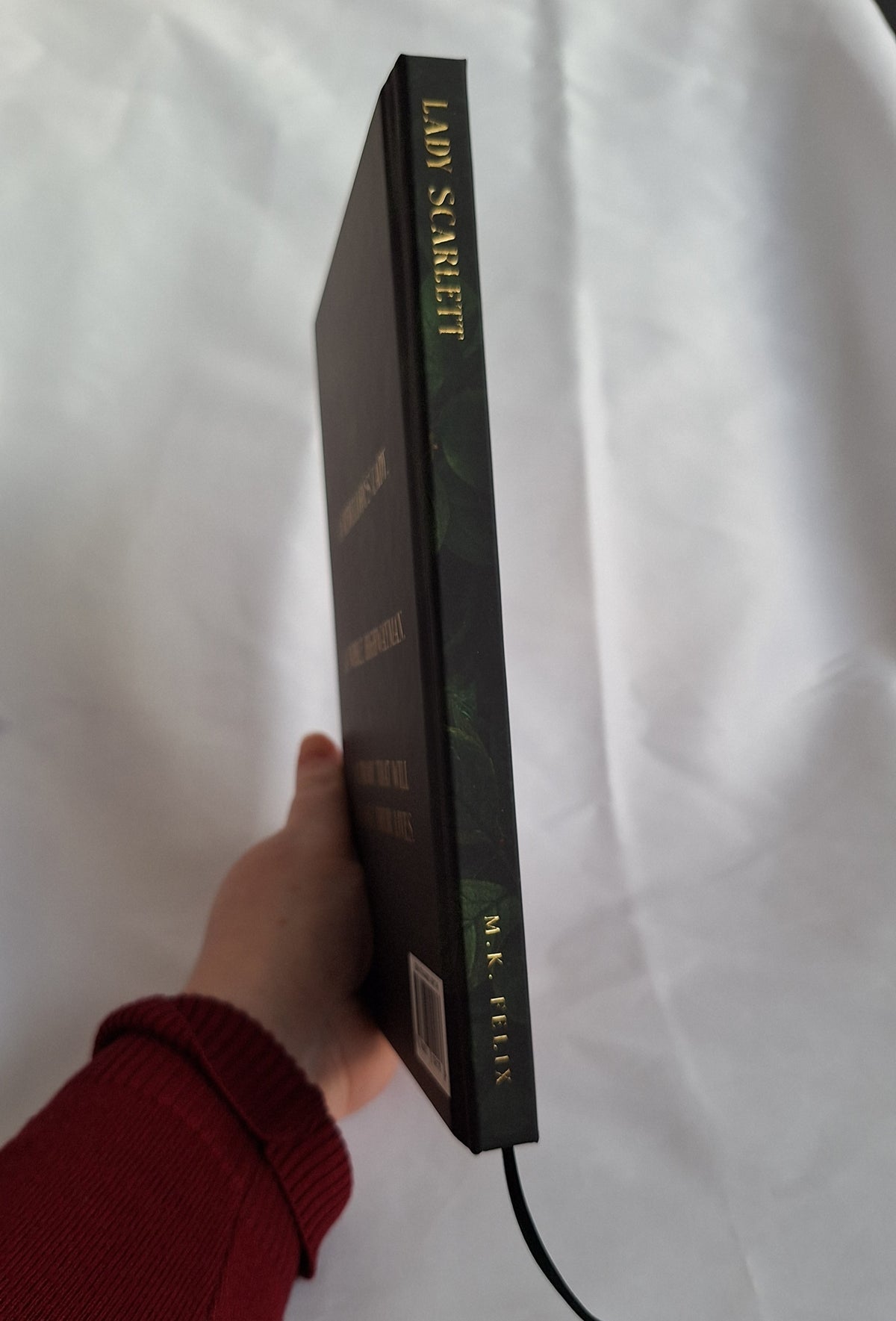 Lady Scarlett Special Edition spine